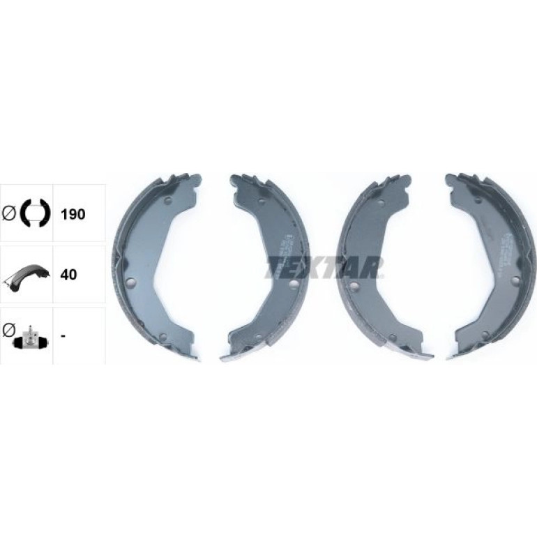 Handbremsbacken Hyundai Terracan 01 91068400 Handbremsbacken Hyundai Terracan 01 91068400
