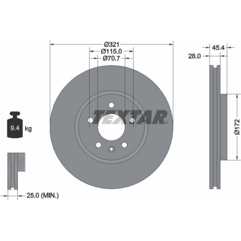 Bremsscheibe 92305505 Bremsscheibe 92305505