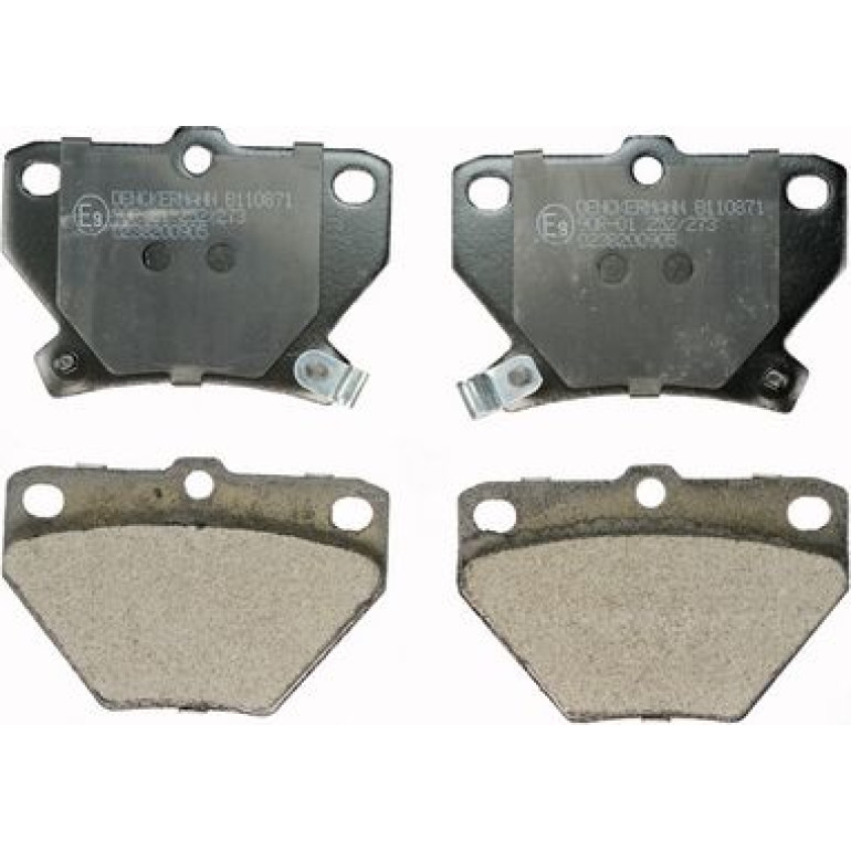 DENCKERMANN Bremsbeläge B110871 DENCKERMANN Bremsbeläge B110871