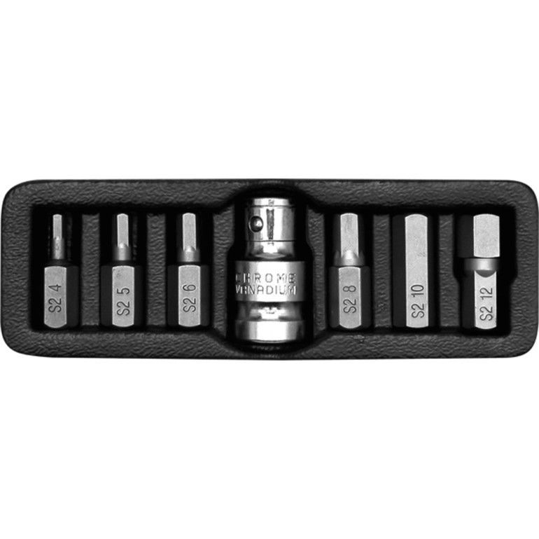 Bitsatz Hex 7-Tlg. Metallkasten YT-0412 Bitsatz Hex 7-Tlg. Metallkasten YT-0412