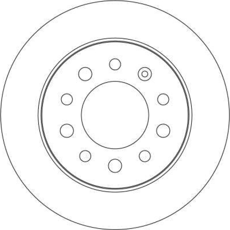 Bremsscheibe Hyundai T. Coupe 01 DF4282 Bremsscheibe Hyundai T. Coupe 01 DF4282
