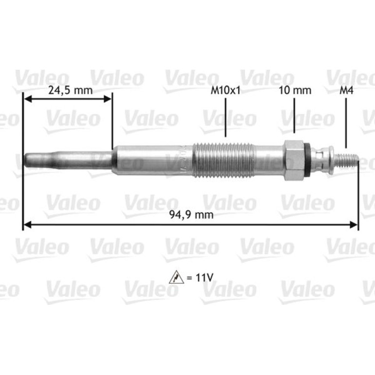 VALEO Glühkerze 345110 VALEO Glühkerze 345110