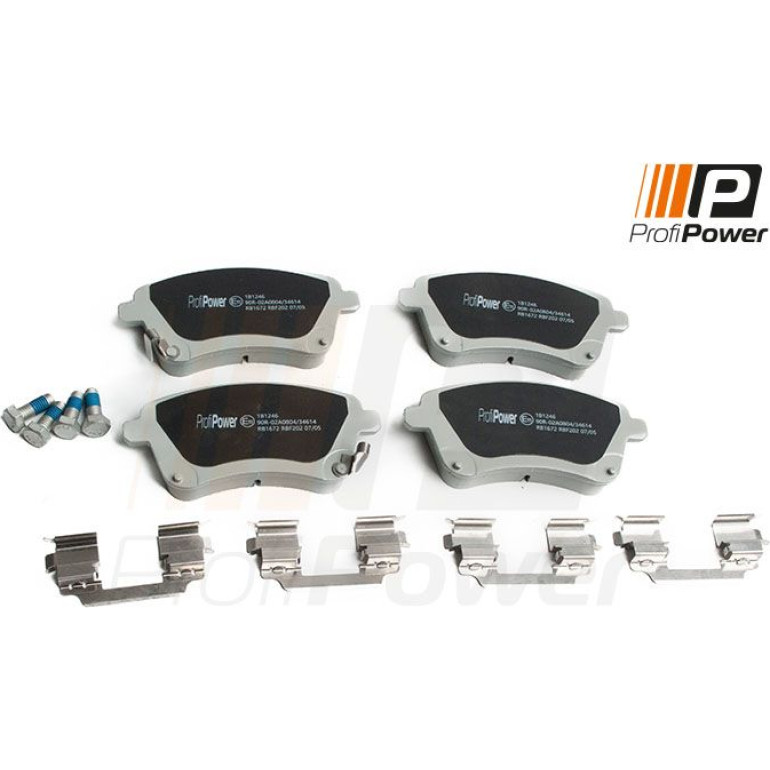 PROFIPOWER Bremsbelagsatz, Scheibenbremse 1B1246 PROFIPOWER Bremsbelagsatz, Scheibenbremse 1B1246