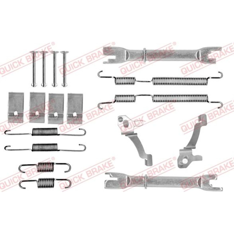 QUICK BRAKE Zubehörsatz, Bremsbacken 105-0017S QUICK BRAKE Zubehörsatz, Bremsbacken 105-0017S