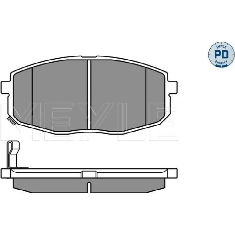 Bremsbelagsatz Kia P.Ceed/I30/Clarus Ii/Shuma 025 239 6617/PD Bremsbelagsatz Kia P.Ceed/I30/Clarus Ii/Shuma 025 239 6617/PD