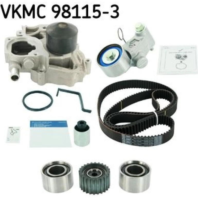 SKF Wasserpumpe + Zahnriemensatz VKMC 98115-3 SKF Wasserpumpe + Zahnriemensatz VKMC 98115-3