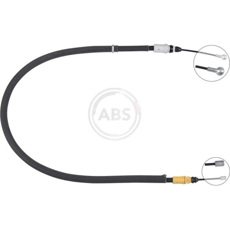 A.B.S. Handbremsseil Seilzug Festellbremse K19802 A.B.S. Handbremsseil Seilzug Festellbremse K19802