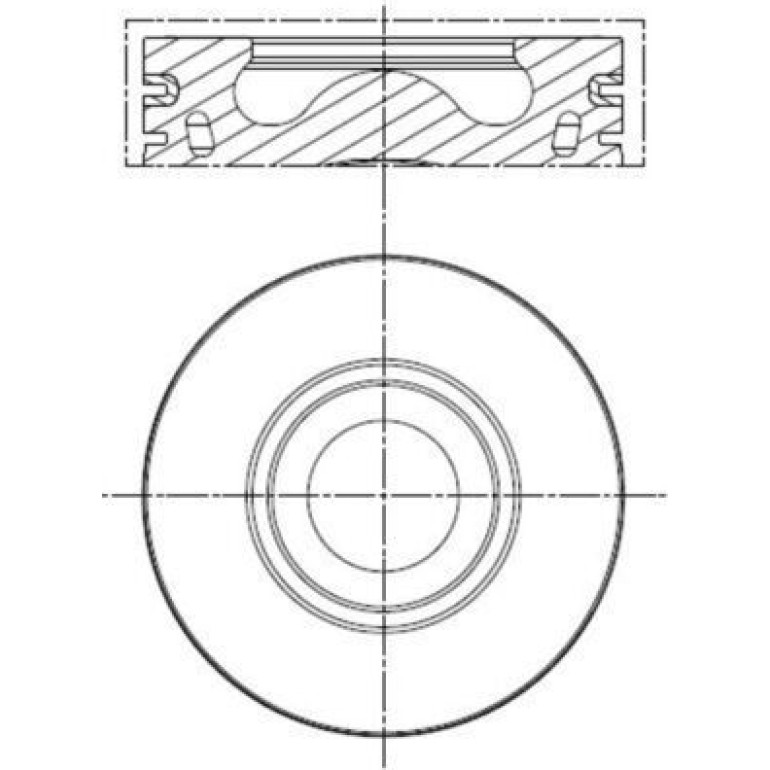 MAHLE Kolben 013 PI 00136 000 MAHLE Kolben 013 PI 00136 000