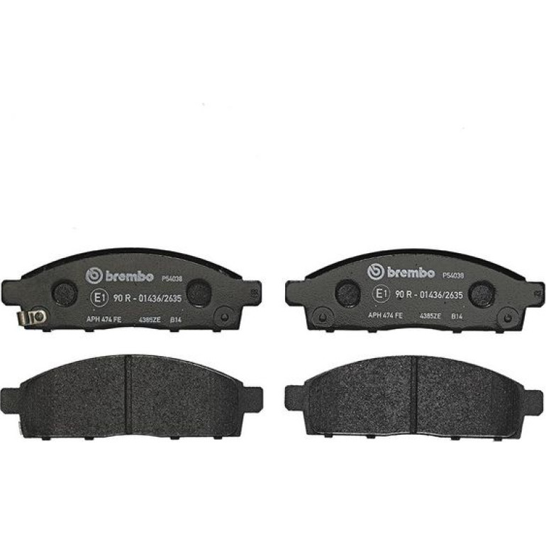 BREMBO Bremsklötze VA P 54 038 BREMBO Bremsklötze VA P 54 038