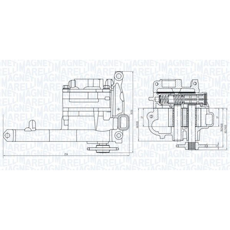 MAGNETI MARELLI Ölpumpe 351516000071 MAGNETI MARELLI Ölpumpe 351516000071