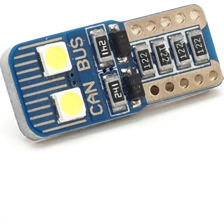 LED Glassockel W5W W2,1x9,5d 4x 2835 SMD Weiß T10 Canbus LED Glassockel W5W W2,1x9,5d 4x 2835 SMD Weiß T10 Canbus