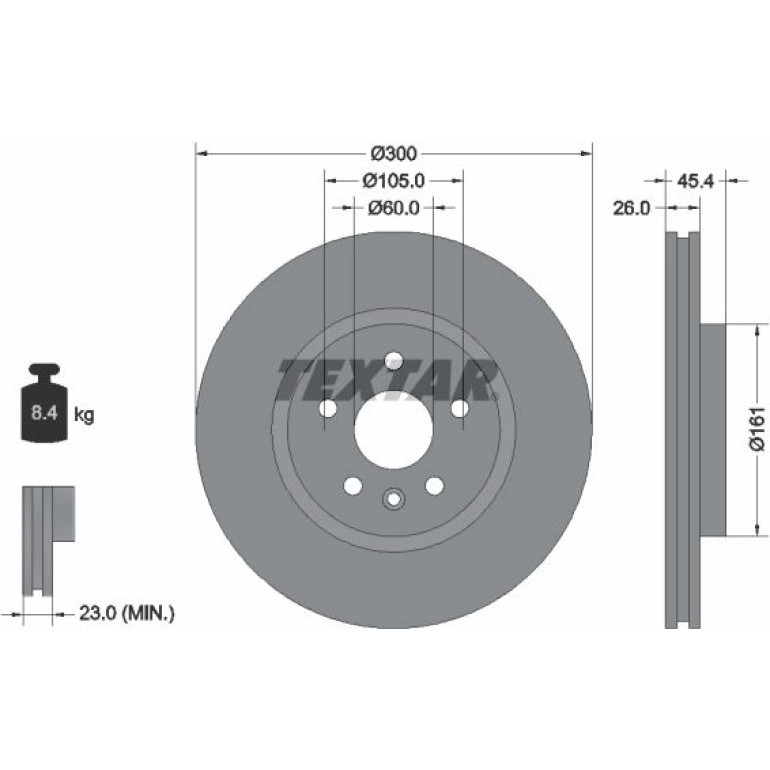 Bremsscheibe 92277205 Bremsscheibe 92277205