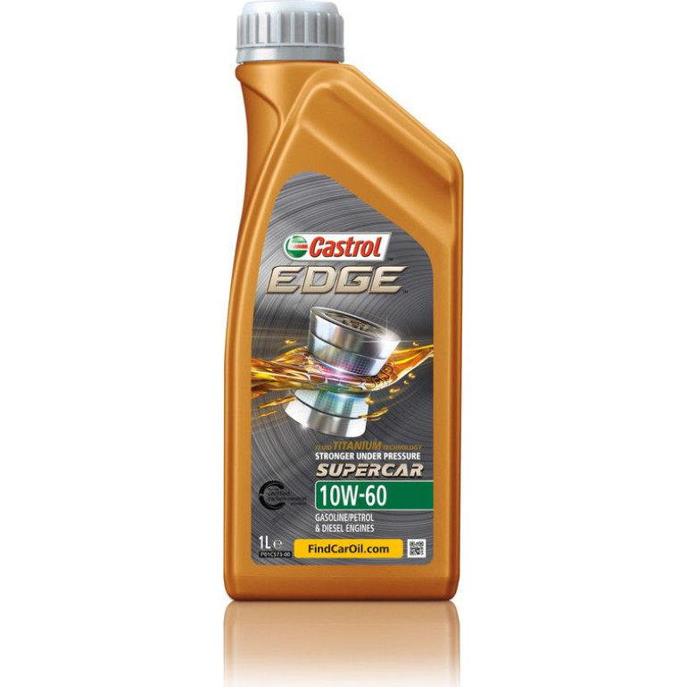 Castrol EDGE 10W-60 Supercar 1 Liter 1595CC Castrol EDGE 10W-60 Supercar 1 Liter 1595CC
