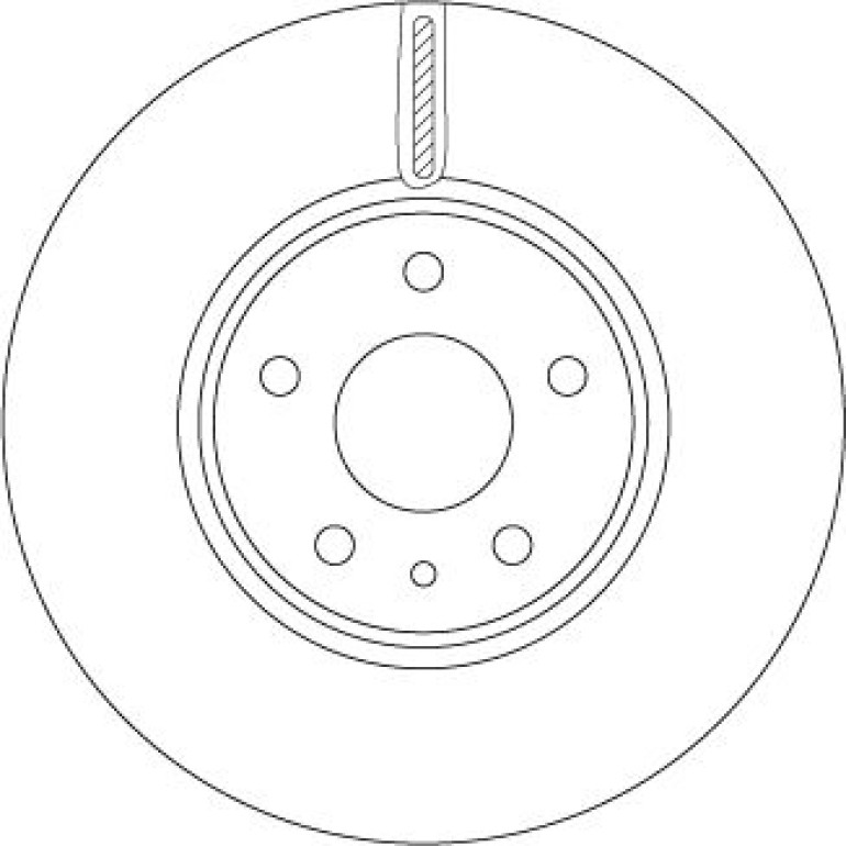 51 481 080 Bremsscheibe VA DF6811 51 481 080 Bremsscheibe VA DF6811
