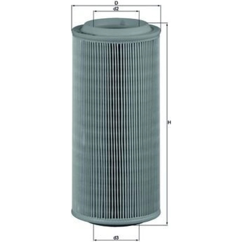 MAHLE Luftfilter LX 685 MAHLE Luftfilter LX 685