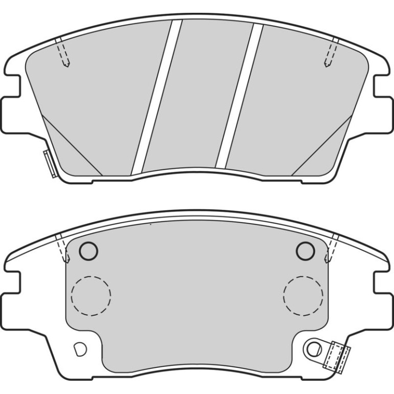 VALEO Bremsbeläge 302701