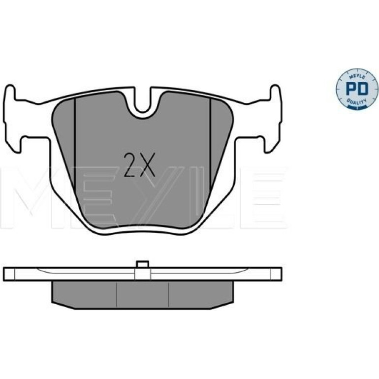 Bremsbelagsatz Bmw T. E60/61 520-525 03 025 237 3217/PD Bremsbelagsatz Bmw T. E60/61 520-525 03 025 237 3217/PD