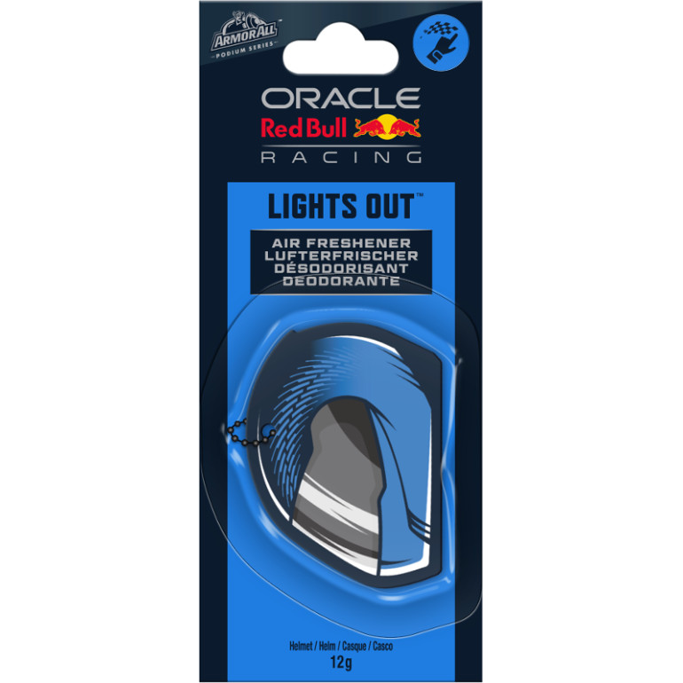 Armor All RedBull Racing Lufterfrischer Logo Helm Lights Out E304259300