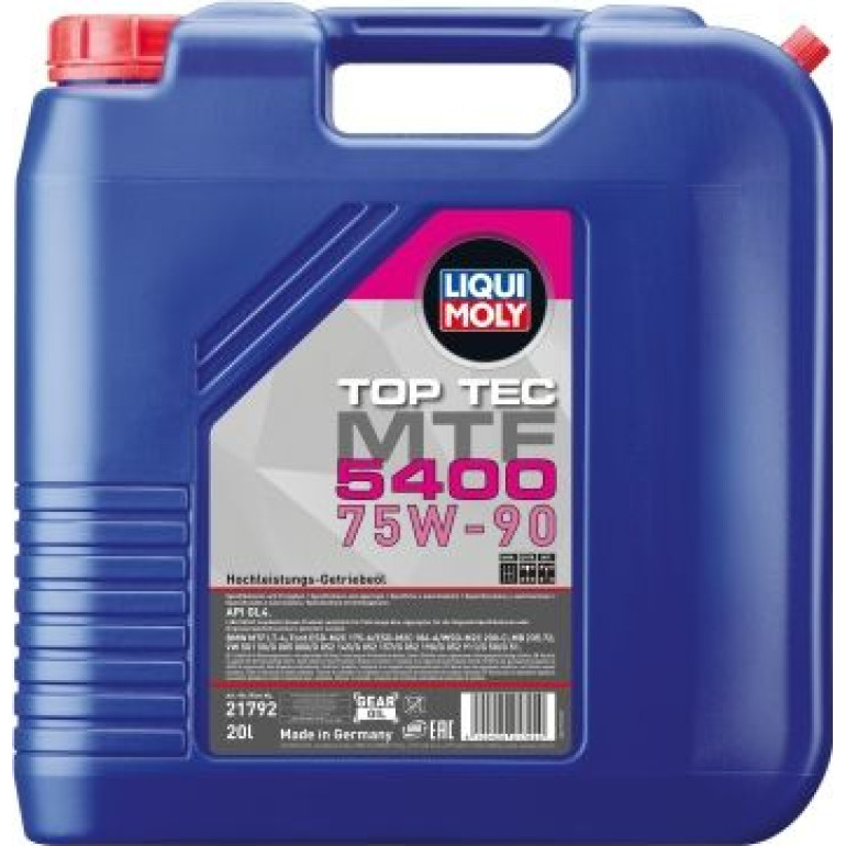 Liqui Moly Top Tec MTF 5400 75W-90 20 l 21792