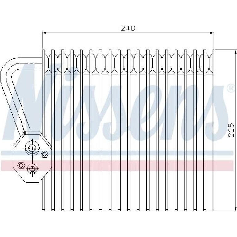 Verdampfer PKW 92167 Verdampfer PKW 92167