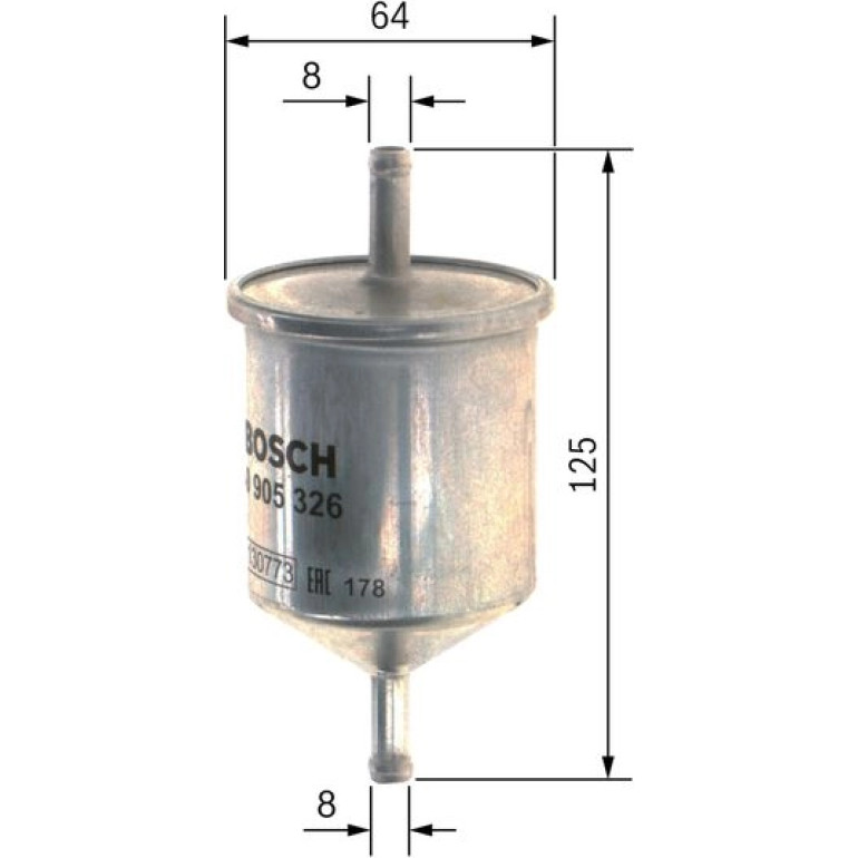 Kraftstofffilter 0 450 905 326 Kraftstofffilter 0 450 905 326