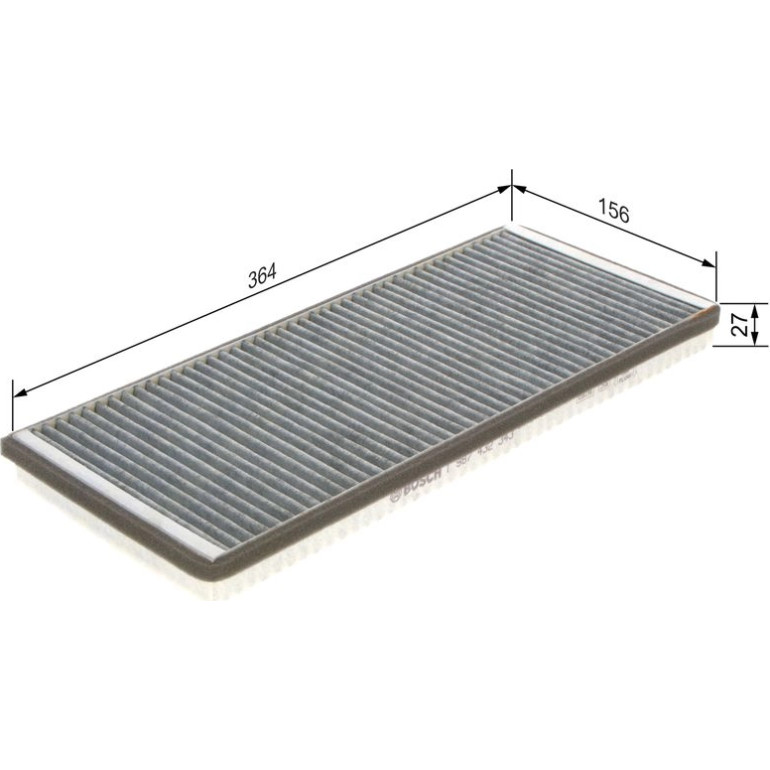 Aktivkohlefilter 1987432343 Aktivkohlefilter 1987432343