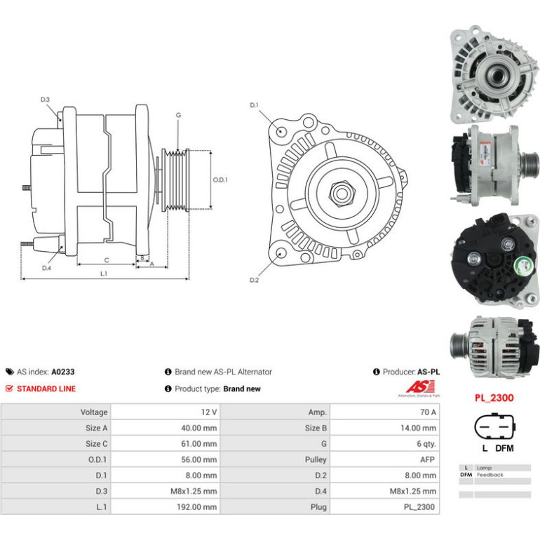 Generator A0233