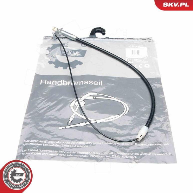 SKV GERMANY Handbremsseil Seilzug Festellbremse 25SKV873