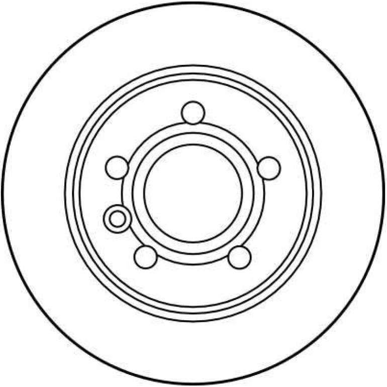 Bremsscheibe Vw T. Sharan 95- 268X10 DF2777 Bremsscheibe Vw T. Sharan 95- 268X10 DF2777