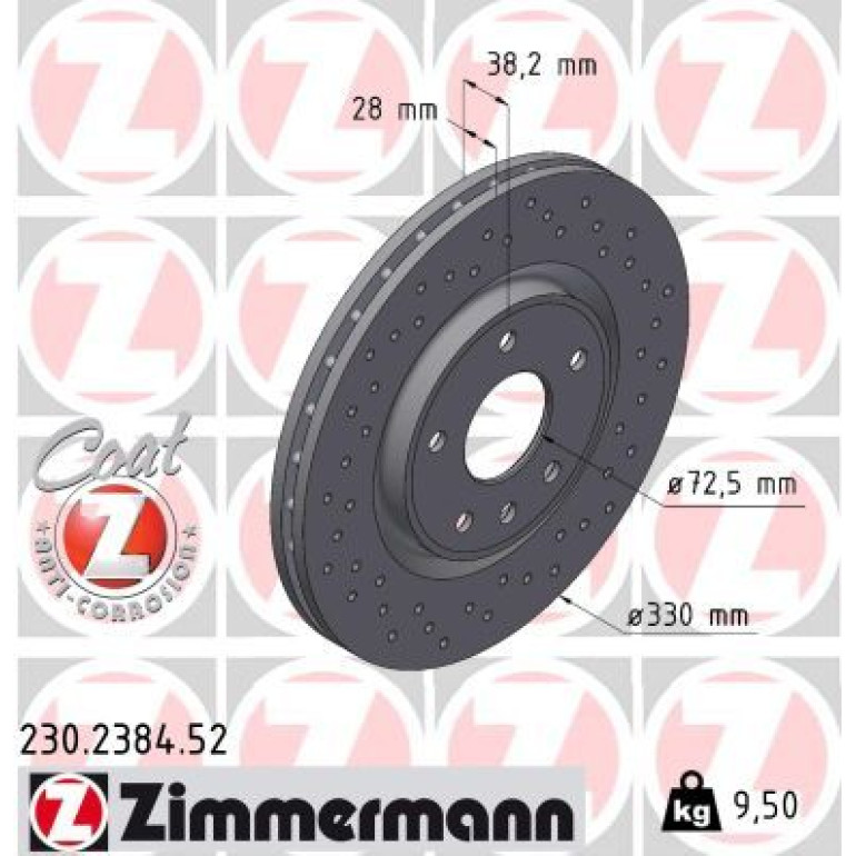Bremsscheibe VA Sport 230.2384.52 Bremsscheibe VA Sport 230.2384.52