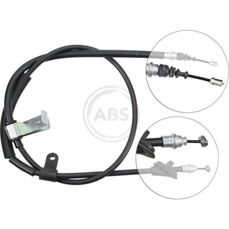 A.B.S. Handbremsseil Seilzug Festellbremse K16887 A.B.S. Handbremsseil Seilzug Festellbremse K16887