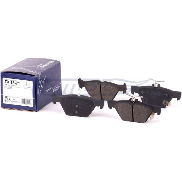TOMEX brakes Bremsbelagsatz, Scheibenbremse TX 18-71