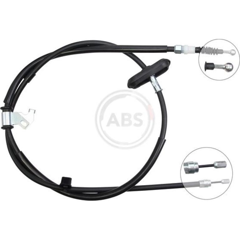 A.B.S. Handbremsseil Seilzug Festellbremse K12060 A.B.S. Handbremsseil Seilzug Festellbremse K12060