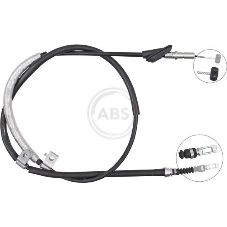 A.B.S. Handbremsseil Seilzug Festellbremse K18988 A.B.S. Handbremsseil Seilzug Festellbremse K18988
