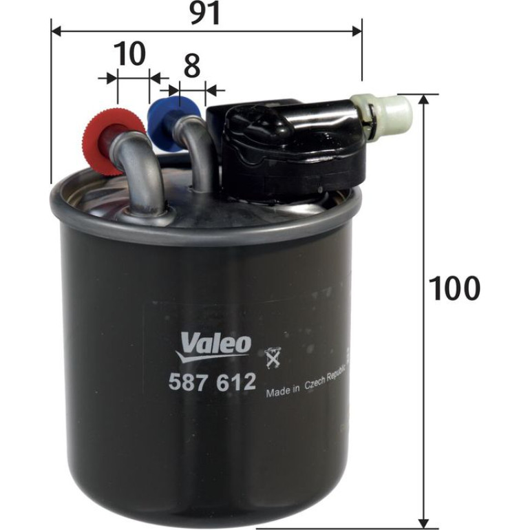 VALEO Kraftstofffilter 587612