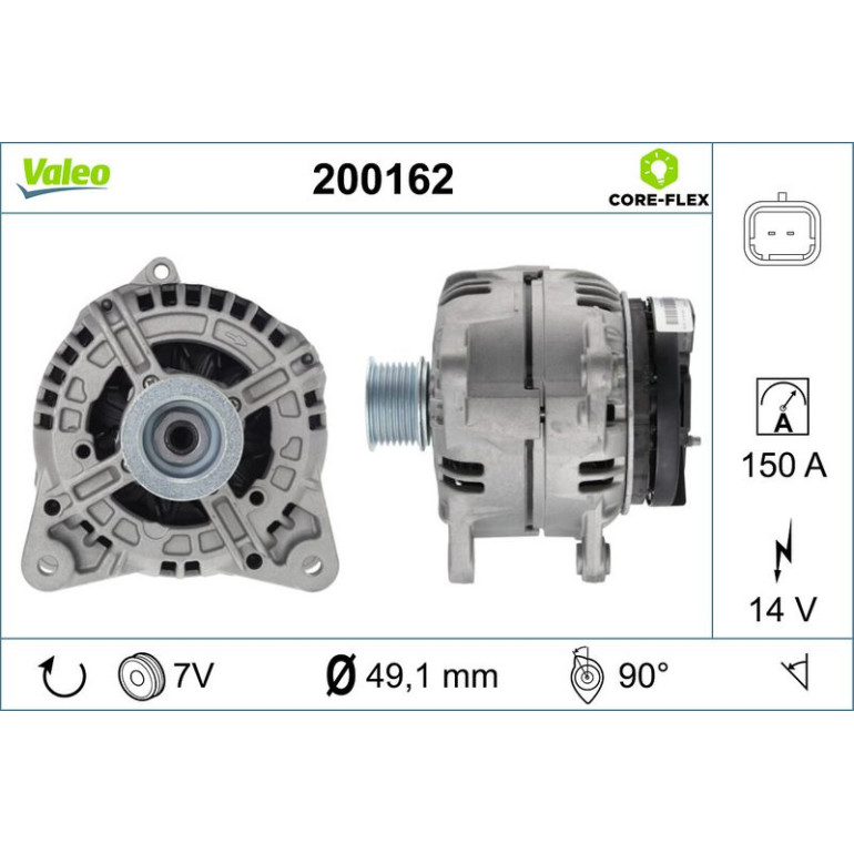 VALEO Generator 200162 VALEO Generator 200162