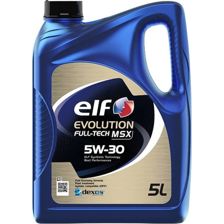 Elf Evolution Full Tech MSX 5W-30 5 Liter 213932 Elf Evolution Full Tech MSX 5W-30 5 Liter 213932