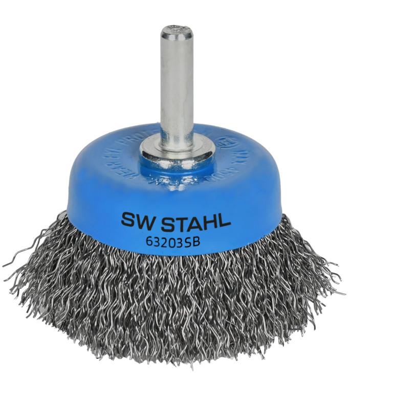 SW-Stahl Topfbürste mit 6 mm Schaft 63203SB