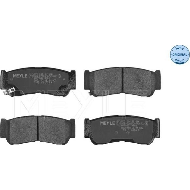 Bremsbelagsatz Hyundai T. Santa Fe 2.2/2.7 06- Mit Sensor 025 244 8816/W