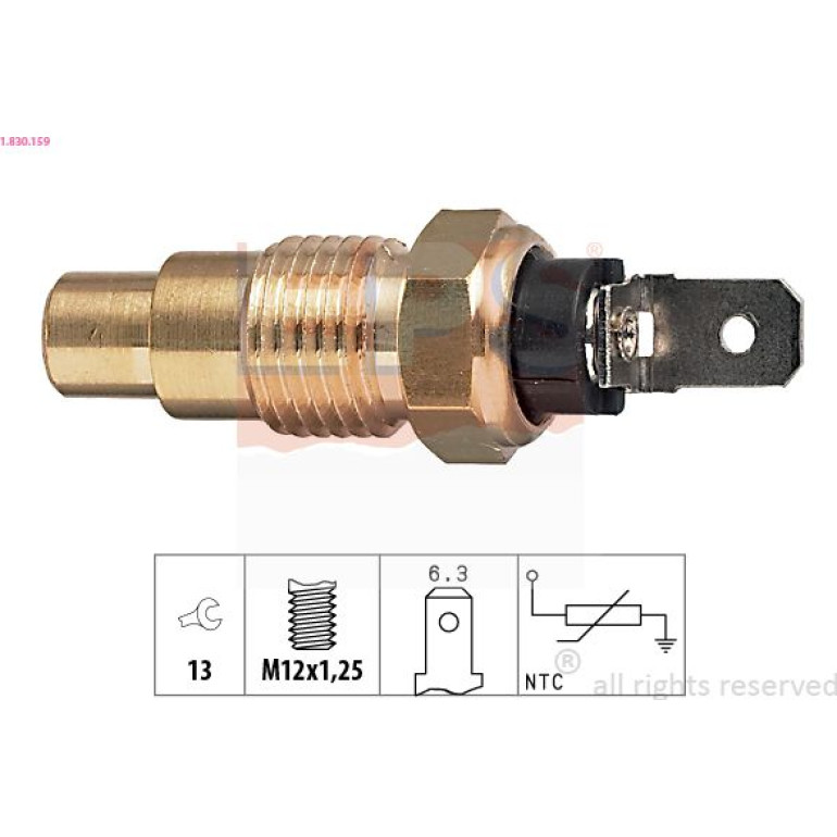 Sensor, Kühlmitteltemperatur 1.830.159