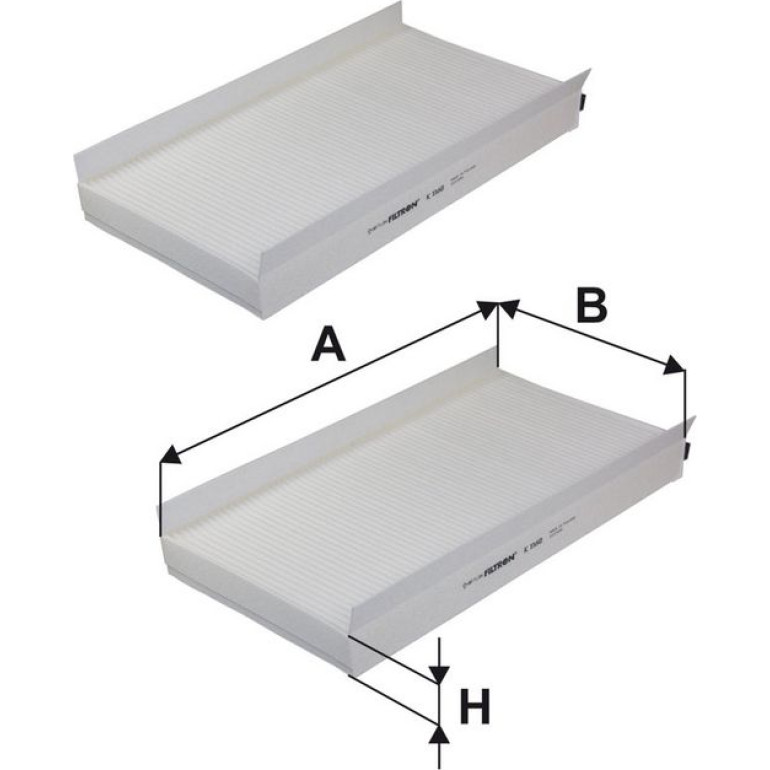 FILTRON Filter, Innenraumluft K 1160-2x FILTRON Filter, Innenraumluft K 1160-2x