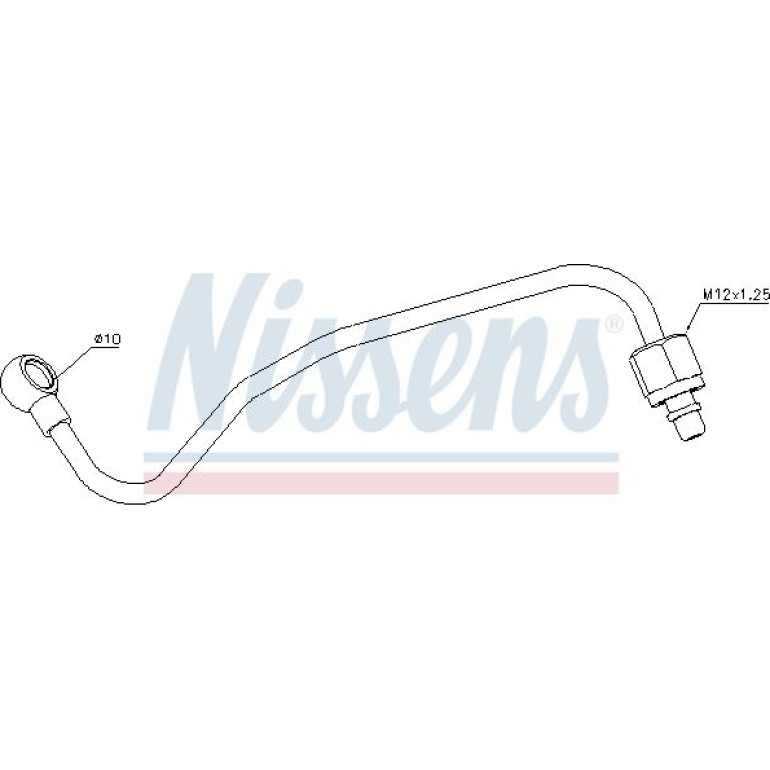 Nissens Ölleitung 935137 Nissens Ölleitung 935137