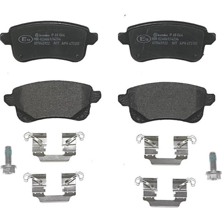 BREMBO Bremsklötze HA P 68 064 BREMBO Bremsklötze HA P 68 064