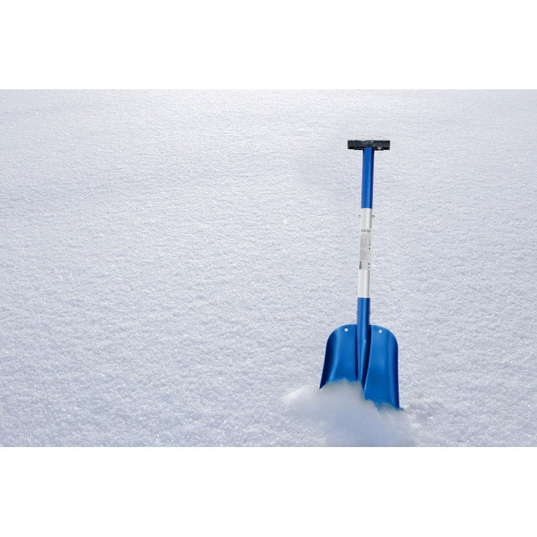 BGS Aluminium-Schneeschaufel mit steckbarem Schnellverschluss-Stiel 2139