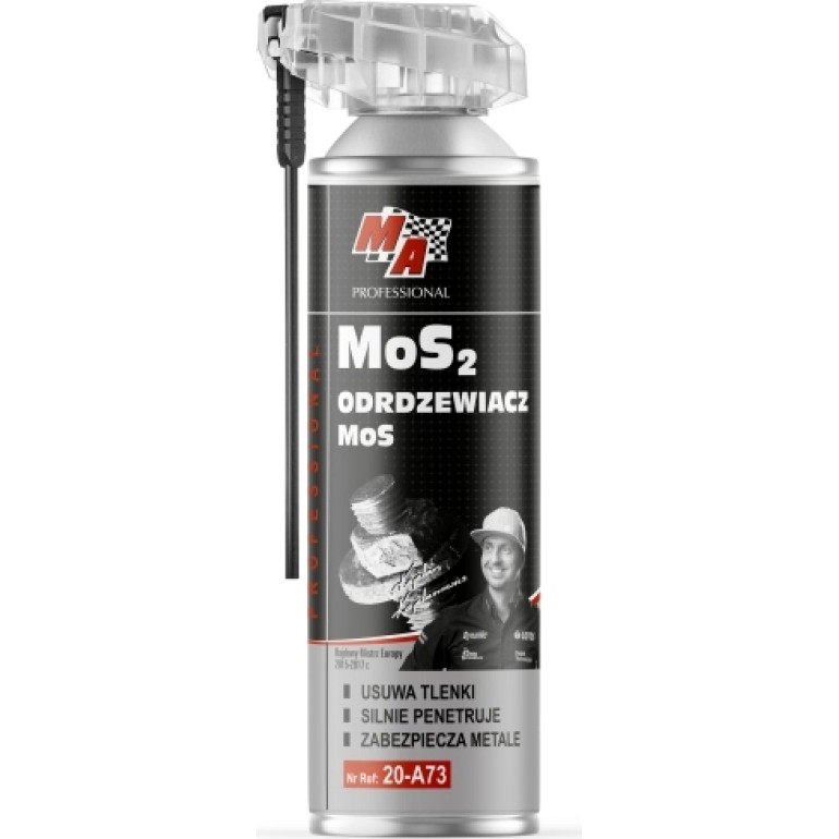 Rostentferner-Aerosol 500Ml Mit Mos2 Schmiert / Schützt 20-A73 Rostentferner-Aerosol 500Ml Mit Mos2 Schmiert / Schützt 20-A73