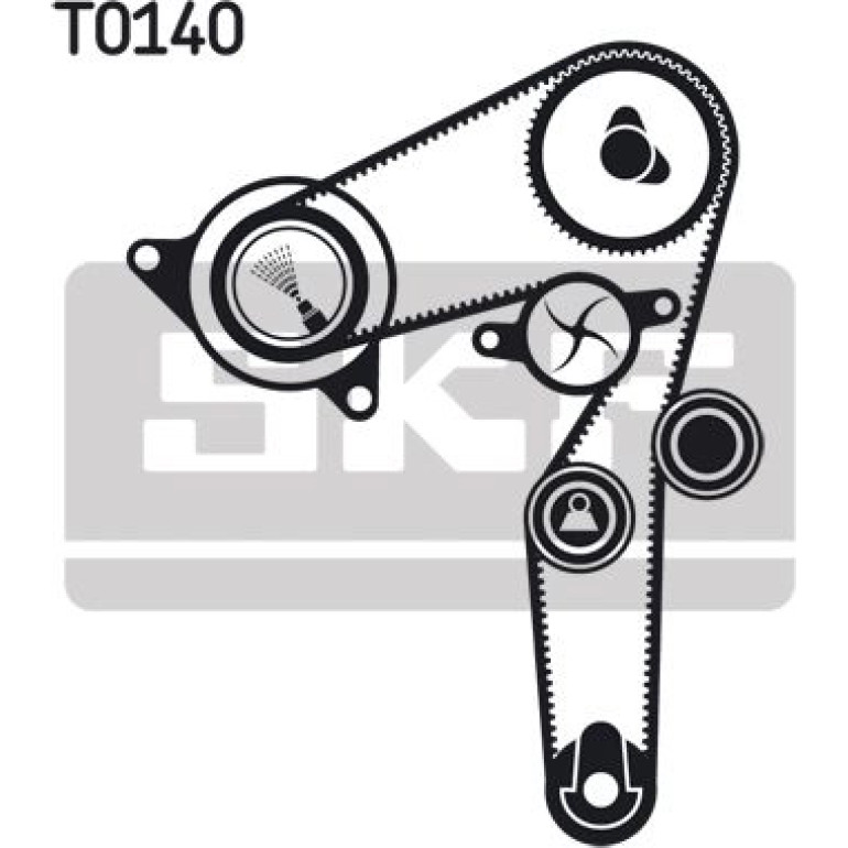 SKF Wasserpumpe + Zahnriemensatz VKMC 02179 SKF Wasserpumpe + Zahnriemensatz VKMC 02179