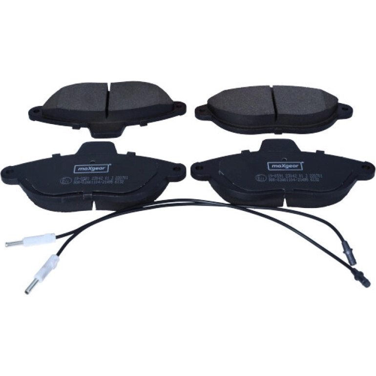 Bremsbelagsatz Citroen P. Jumpy/Scudo/Expert 97 19-0591 Bremsbelagsatz Citroen P. Jumpy/Scudo/Expert 97 19-0591