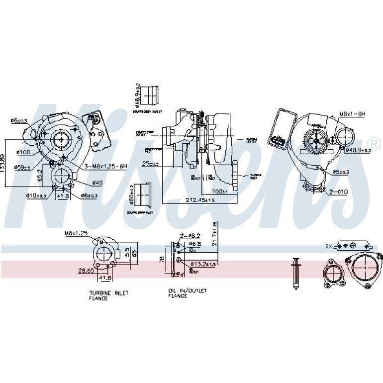 NISSENS Turbolader 93272 NISSENS Turbolader 93272