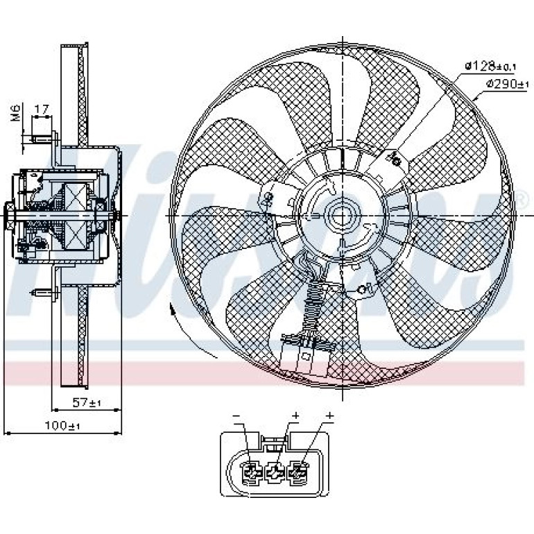 Kühlerlüfter PKW 85684