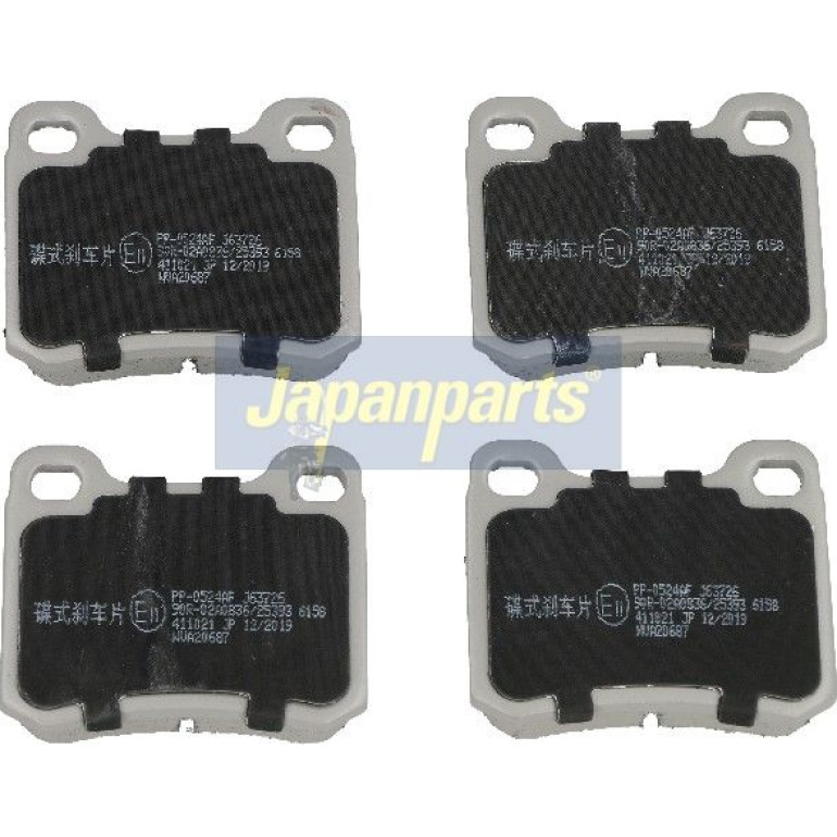 Japanparts Bremsbeläge PP-0524AF Japanparts Bremsbeläge PP-0524AF